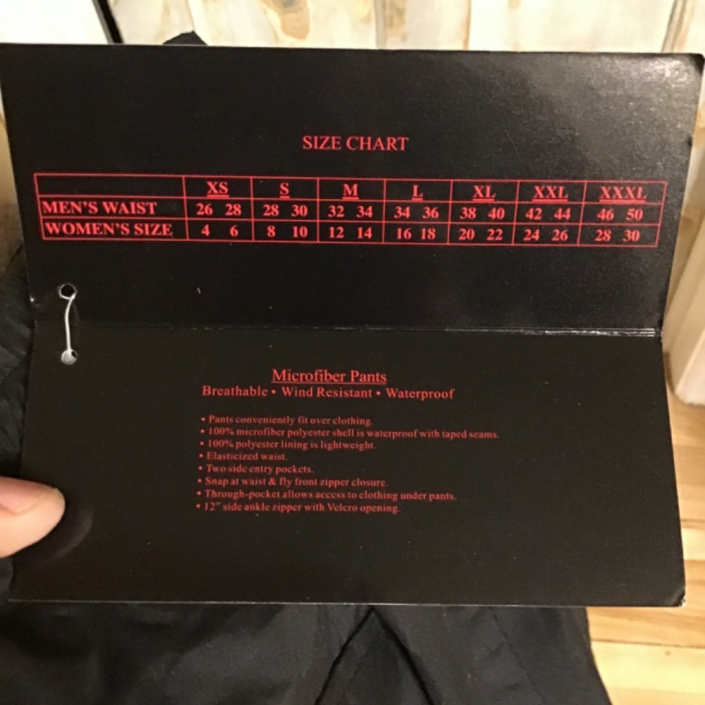 The weather co men’s black pants