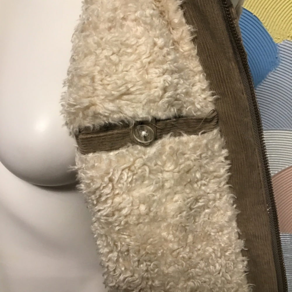 Guide series green zip up vest Sz M