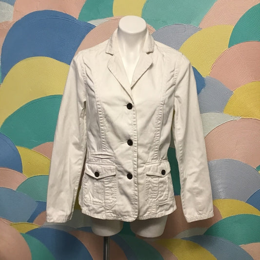 Eddie Bauer White Jacket size M