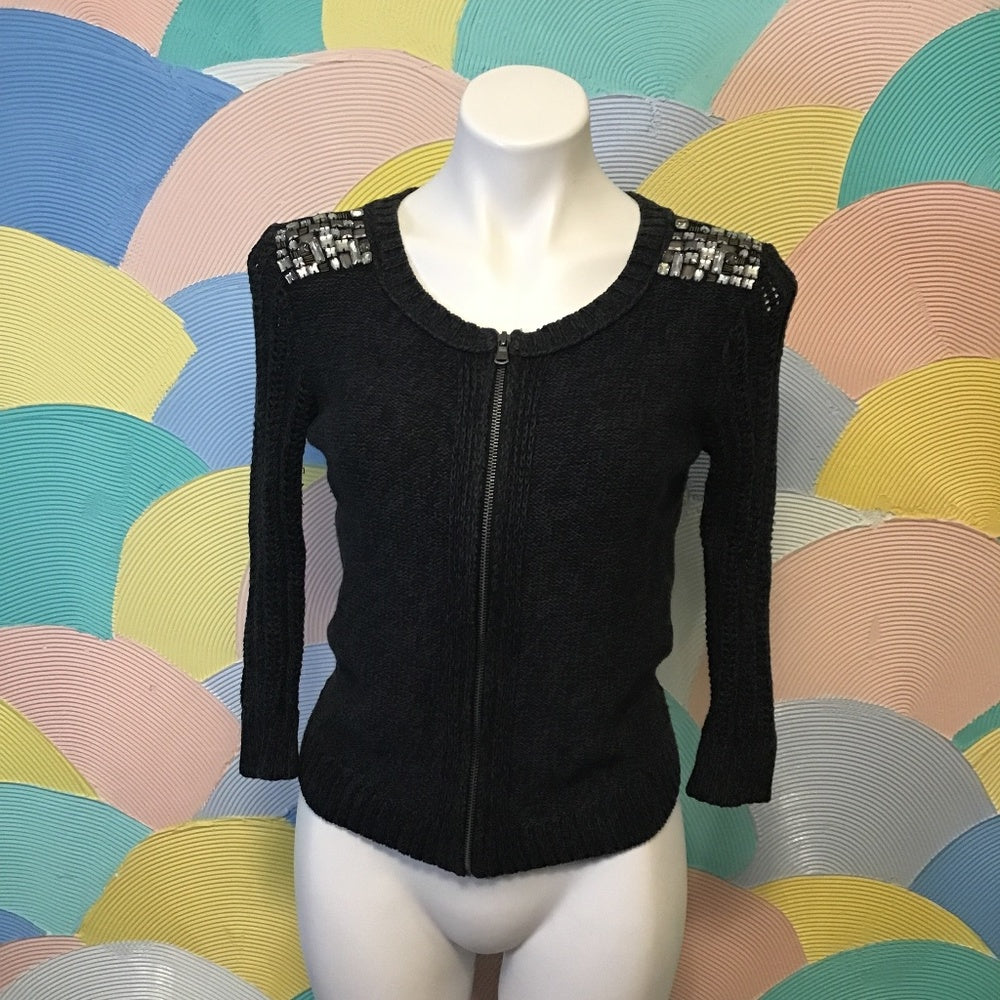 American Eagle coverup sweater bling Size S