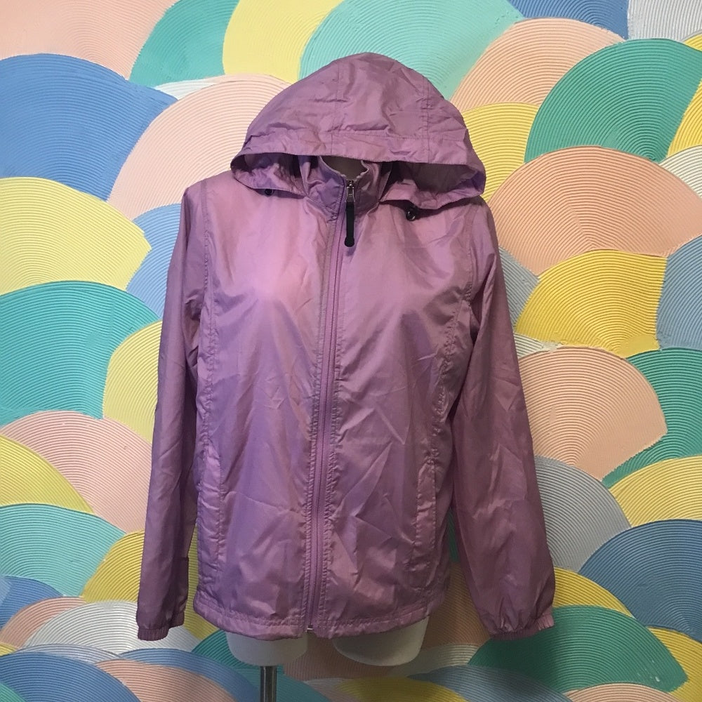 LL Bean Lavender Windbreaker Size M