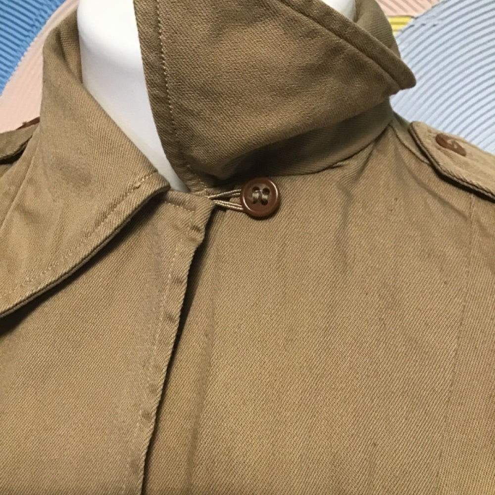 Vintage button up green scouts jacket Size 14R