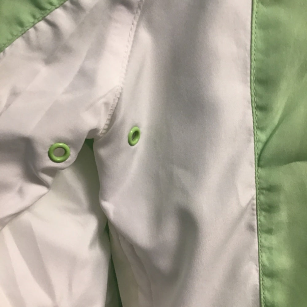 Vintage 80s Studio Works green jumpsuit Sz MP