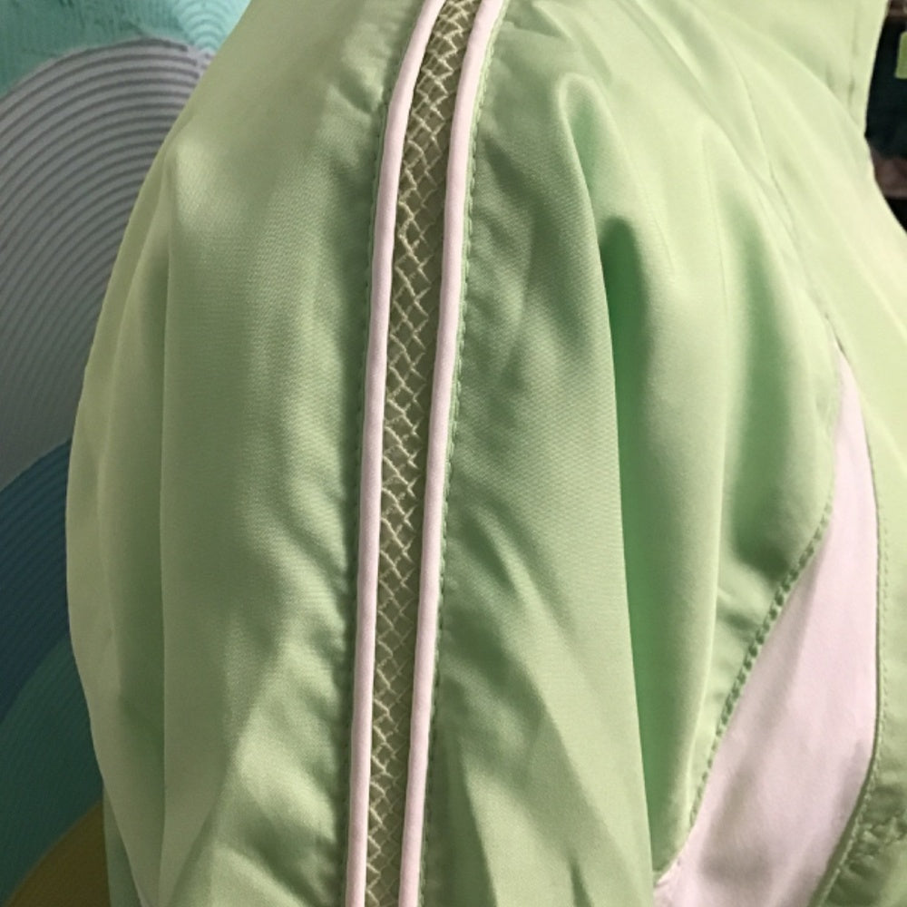 Vintage 80s Studio Works green jumpsuit Sz MP