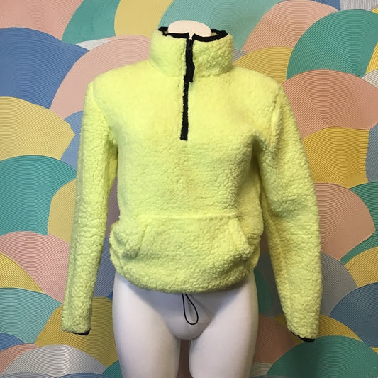No Boundaries yellow zip up sweatshirt Sz S