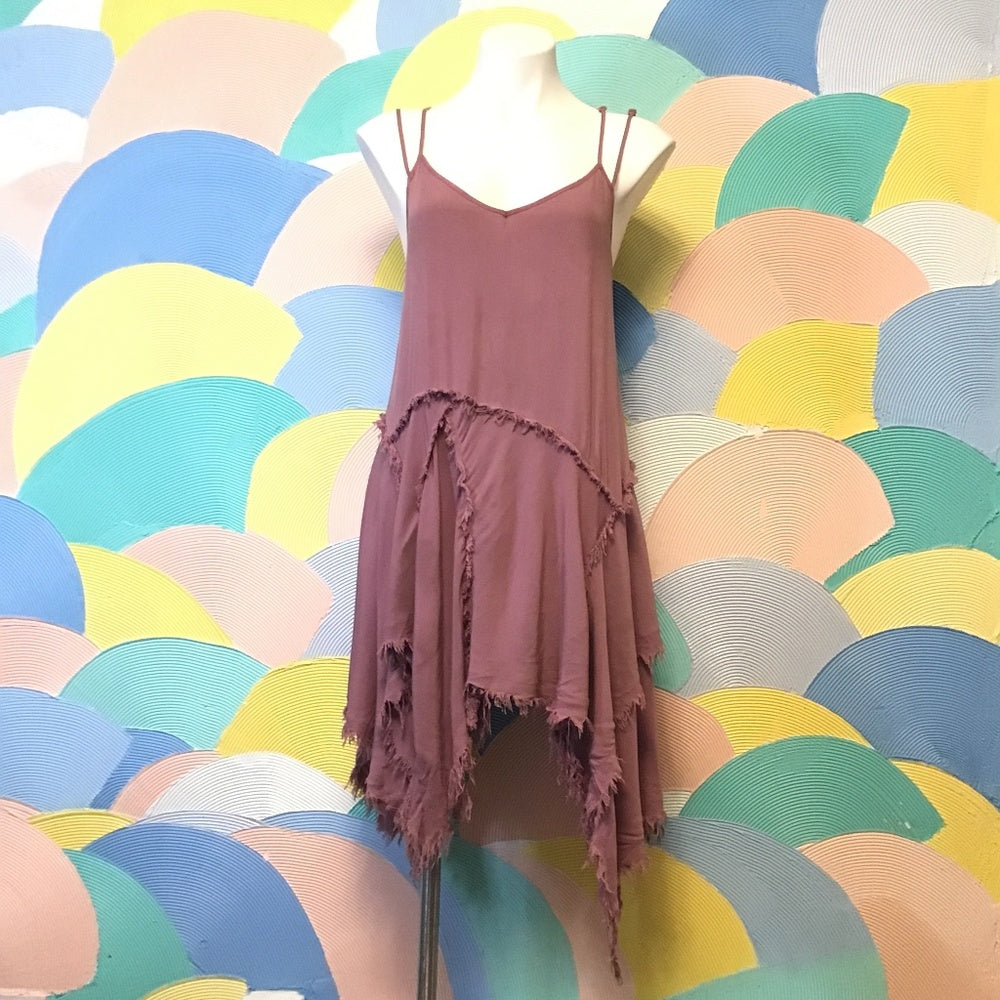 Free people dress purple boHo Size XS