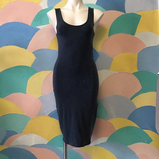 fitted flirty soft blue dress size S