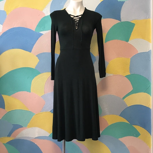 Xhilaration Soft Flattering Stretchy Green Dress XS