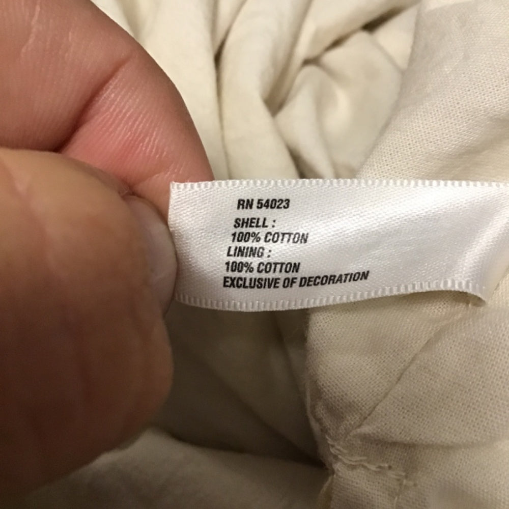 Gap cream dress with accents Sz 4