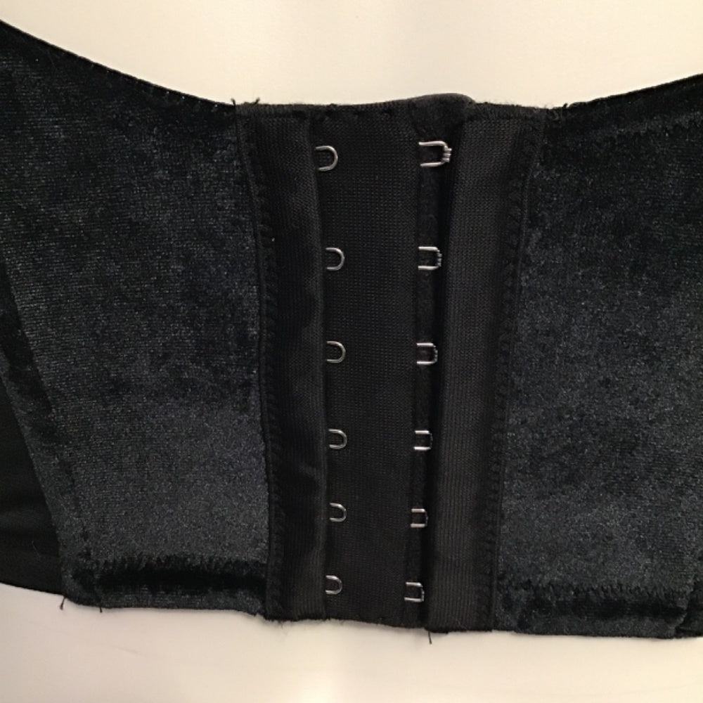 Victoria secret Corset Velvet with lace size S