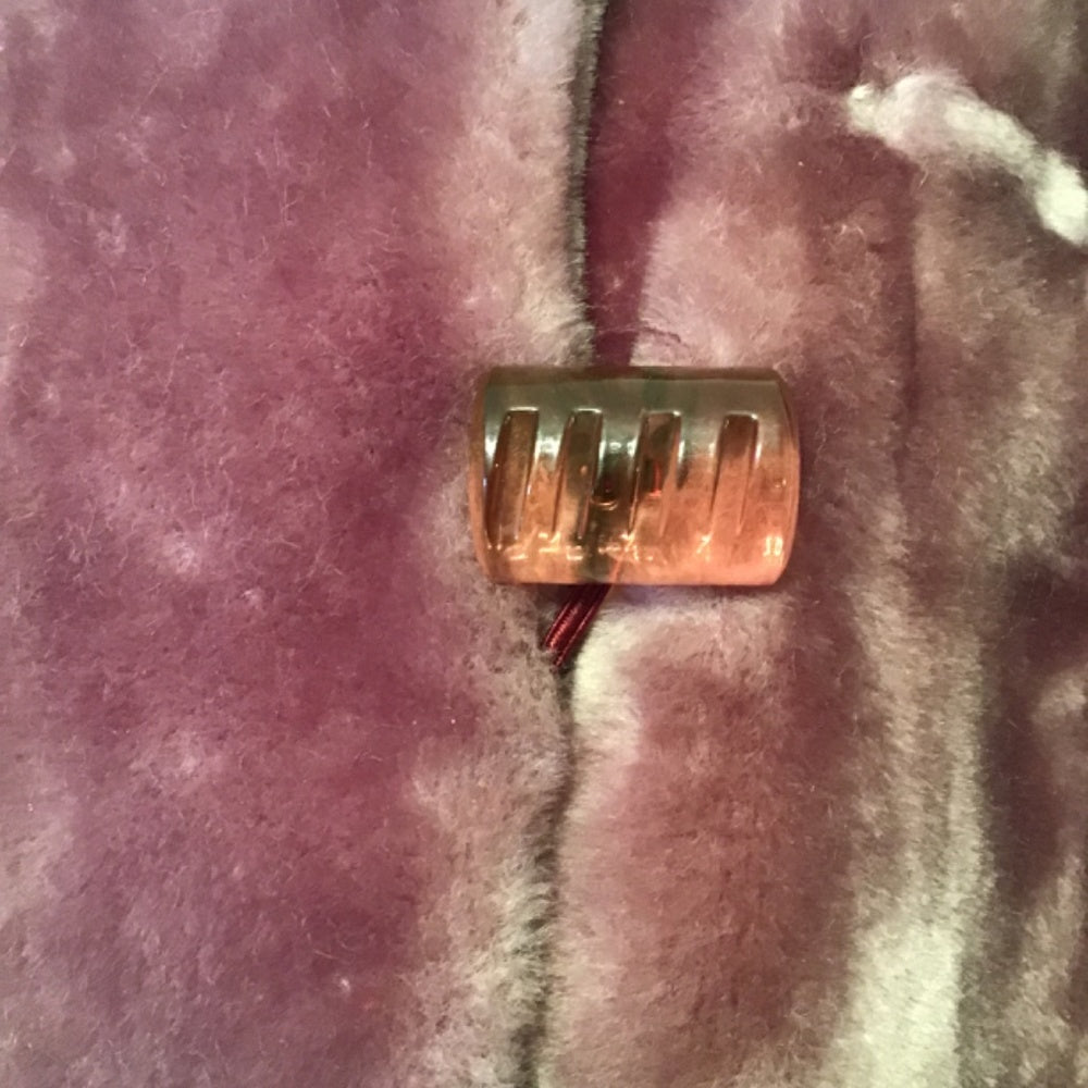 Vintage Sasson Borgazia Fur Coat Purple