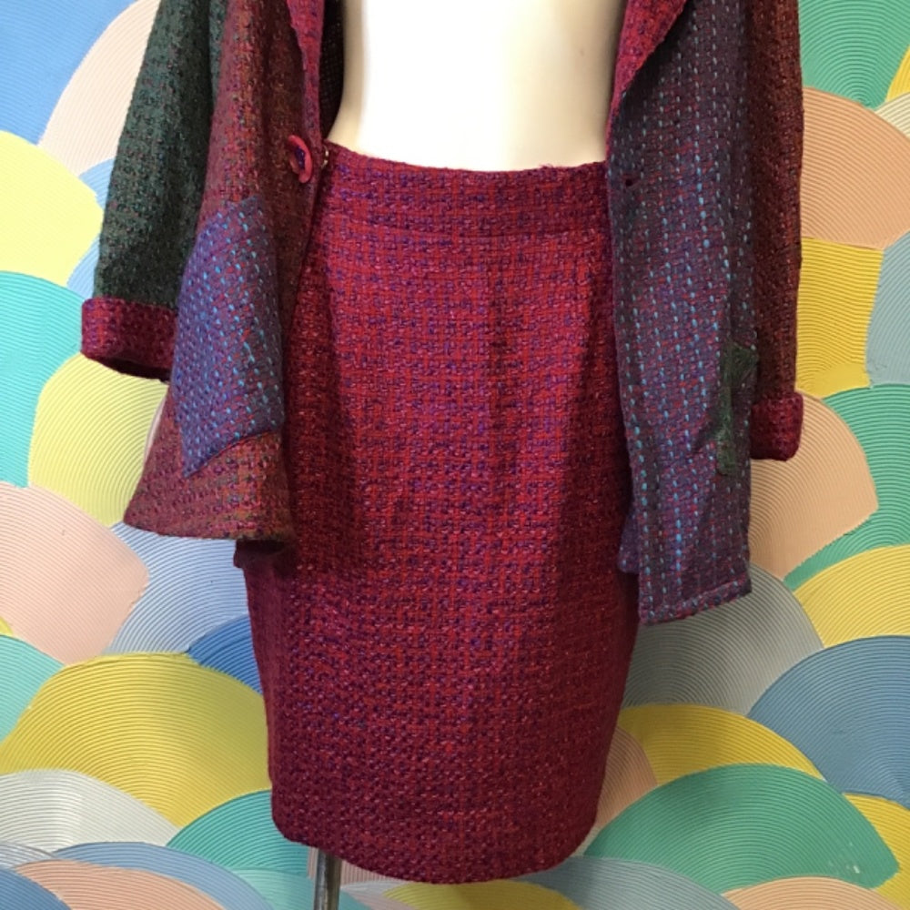 Vintage NWT Carole Little 2 PC jacket and skirt size 8