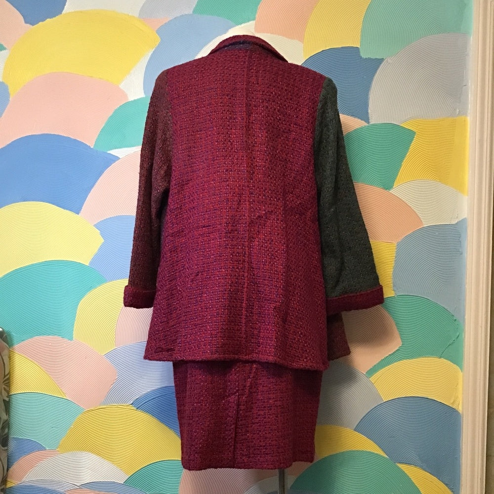 Vintage NWT Carole Little 2 PC jacket and skirt size 8