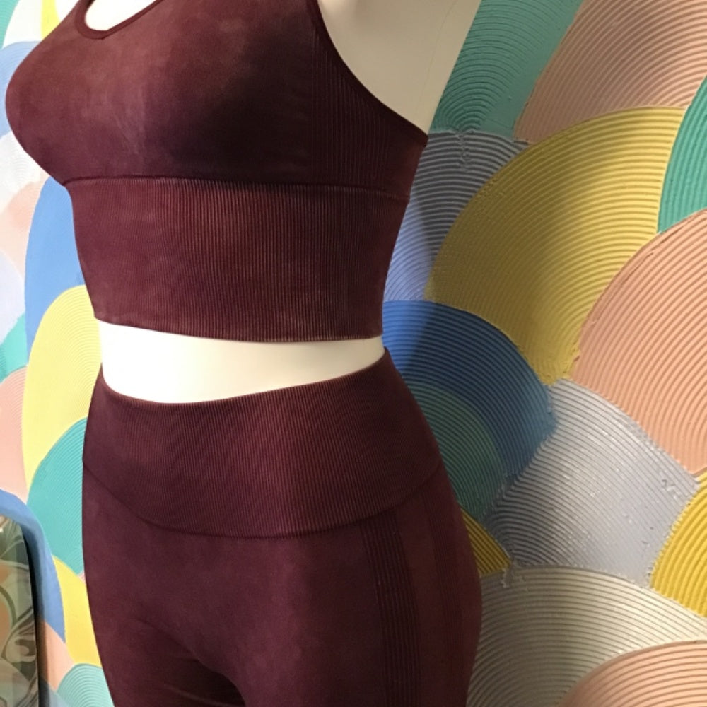 Pink Victoria secret 2 peace sport outfit size S