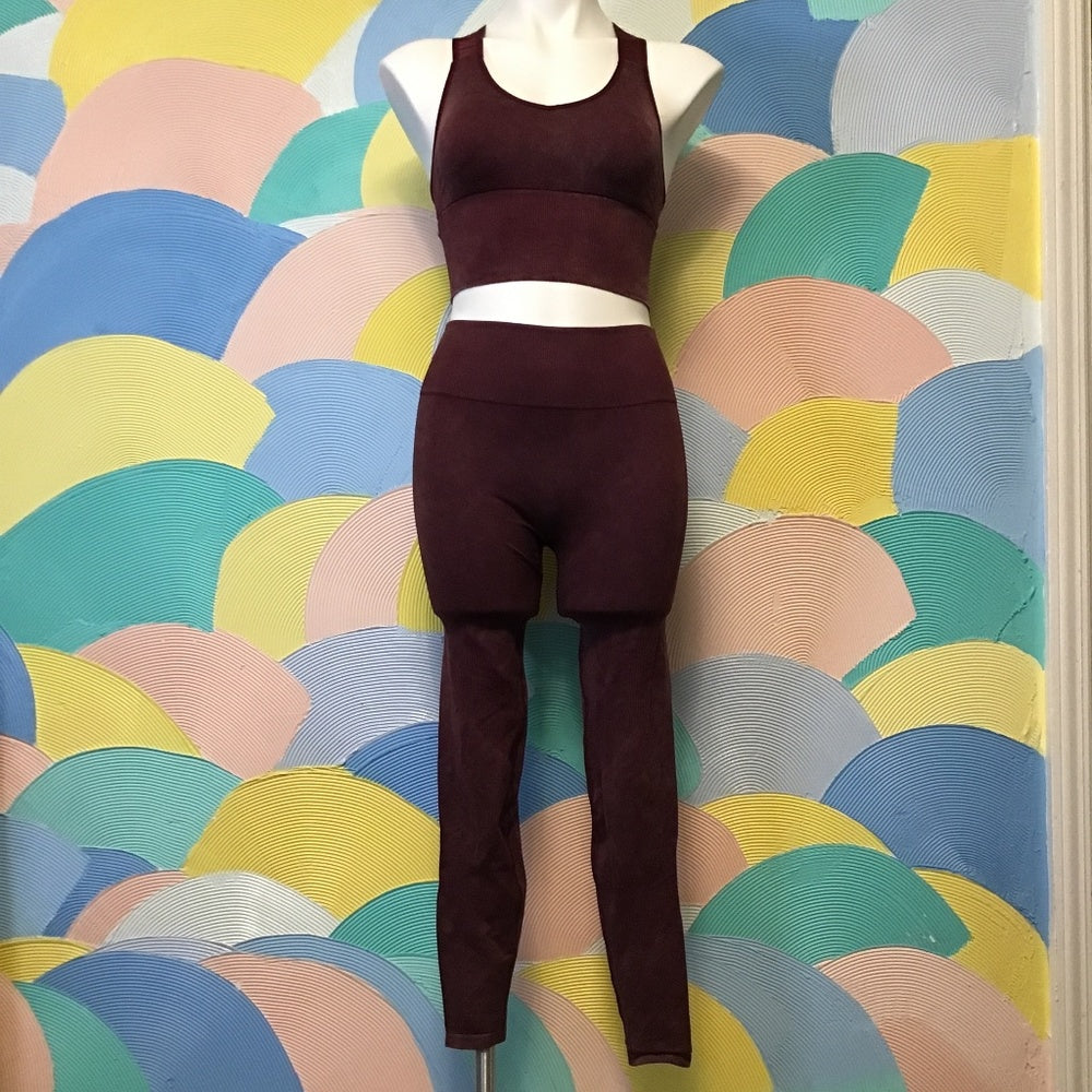 Pink Victoria secret 2 peace sport outfit size S