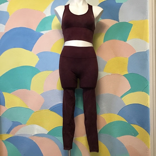 Pink Victoria secret 2 peace sport outfit size S