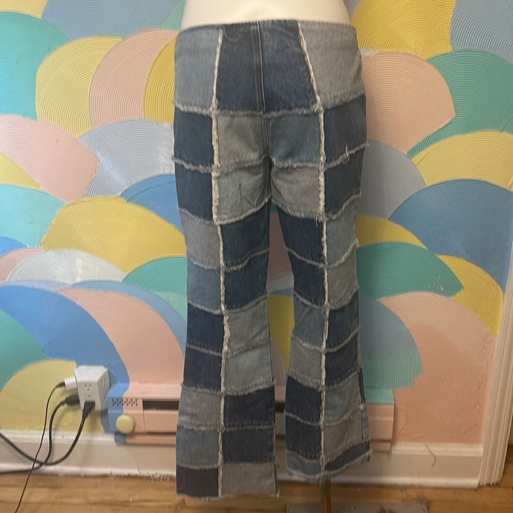 Jana di jeans Y2K 90s patchwork size 11 Hong Kong low rise