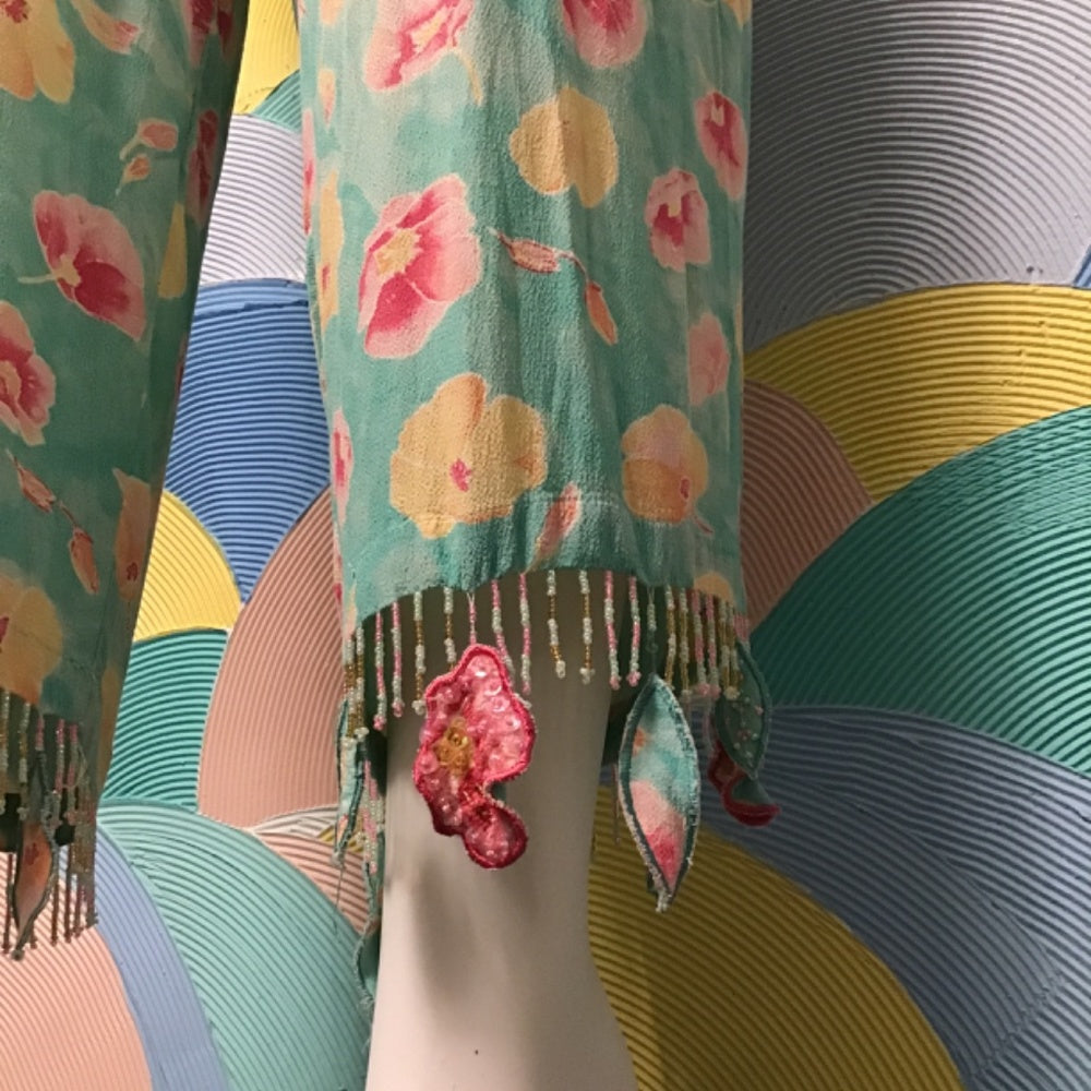 Key lime Pie beach tropical pants size XL