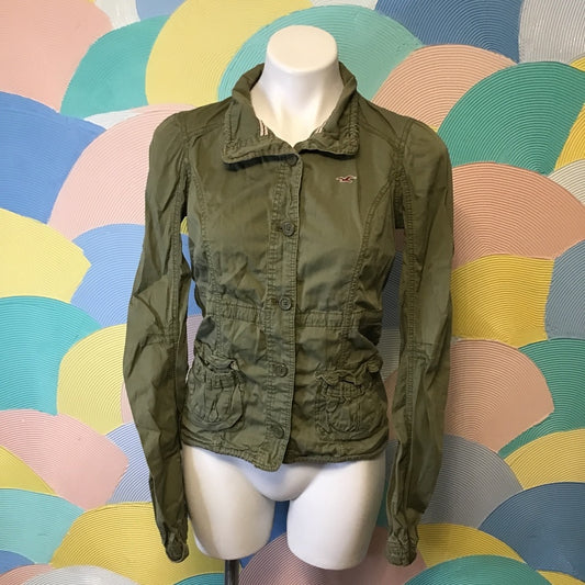 Hollister Hunter Green Jacket size L