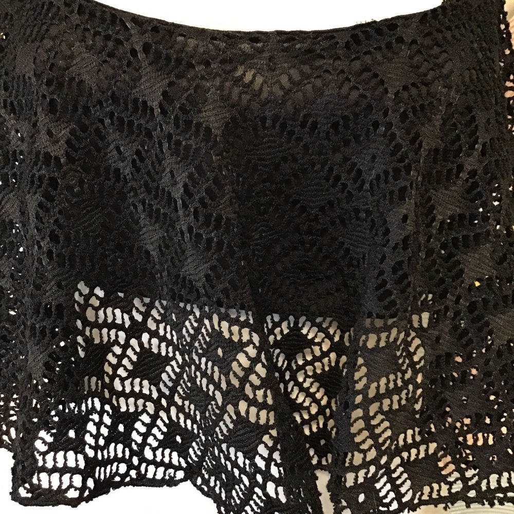 La hearts Black Tank top size M