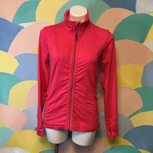 Tangerine pink sports hoodie Sz S
