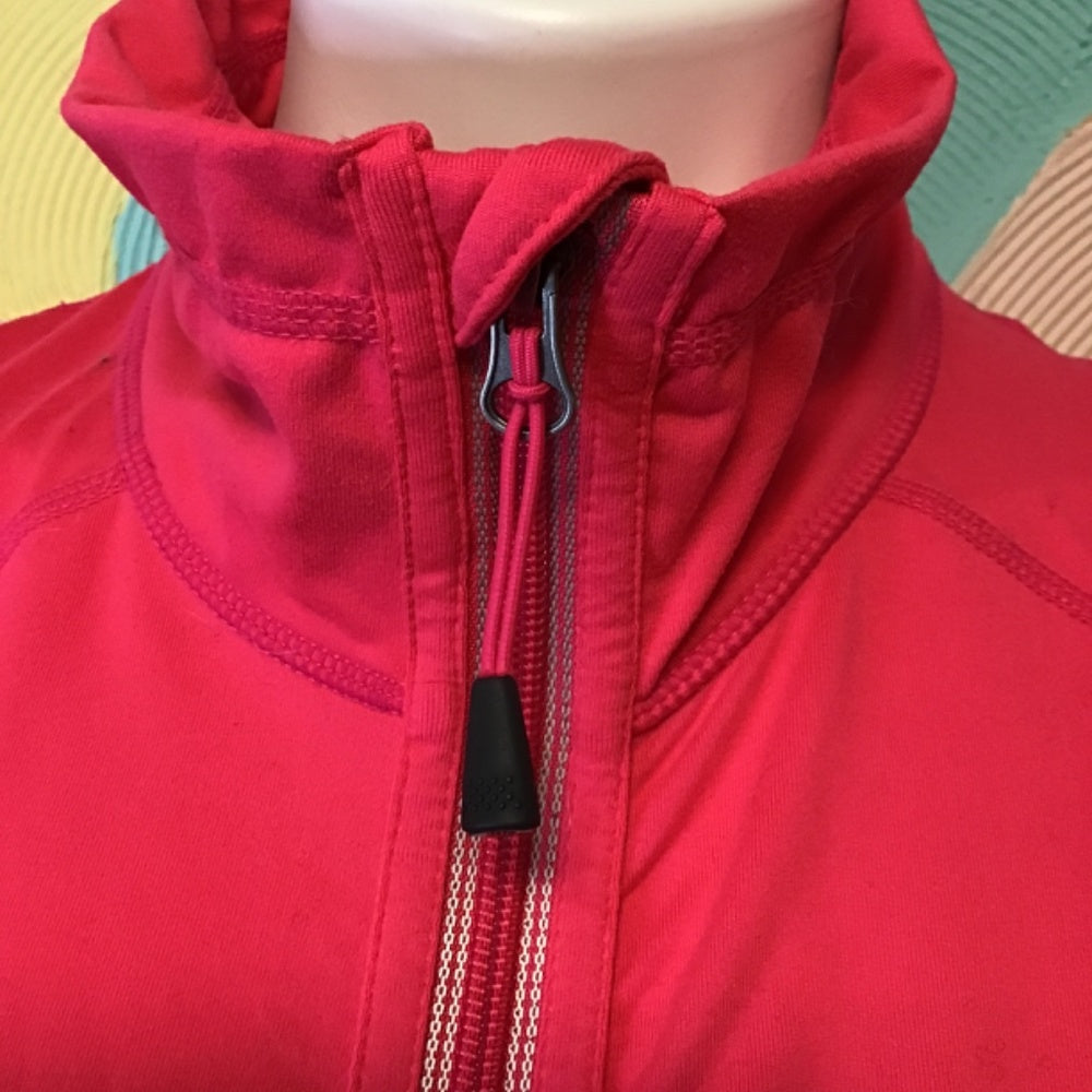 Tangerine pink sports hoodie Sz S