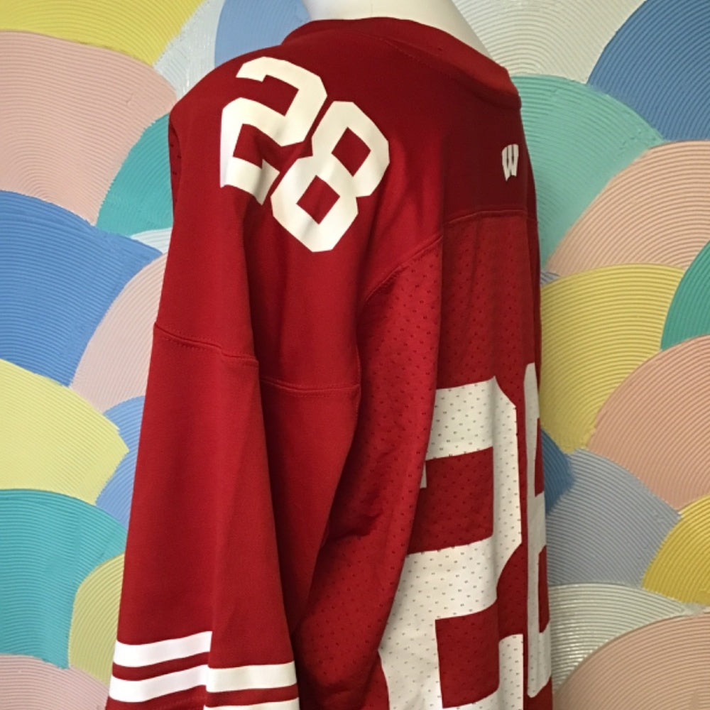 Adidas Wisconsin Badgers unisex jersey Sz 2XL