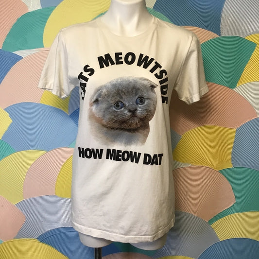 Black Matter kitten tee Sz M