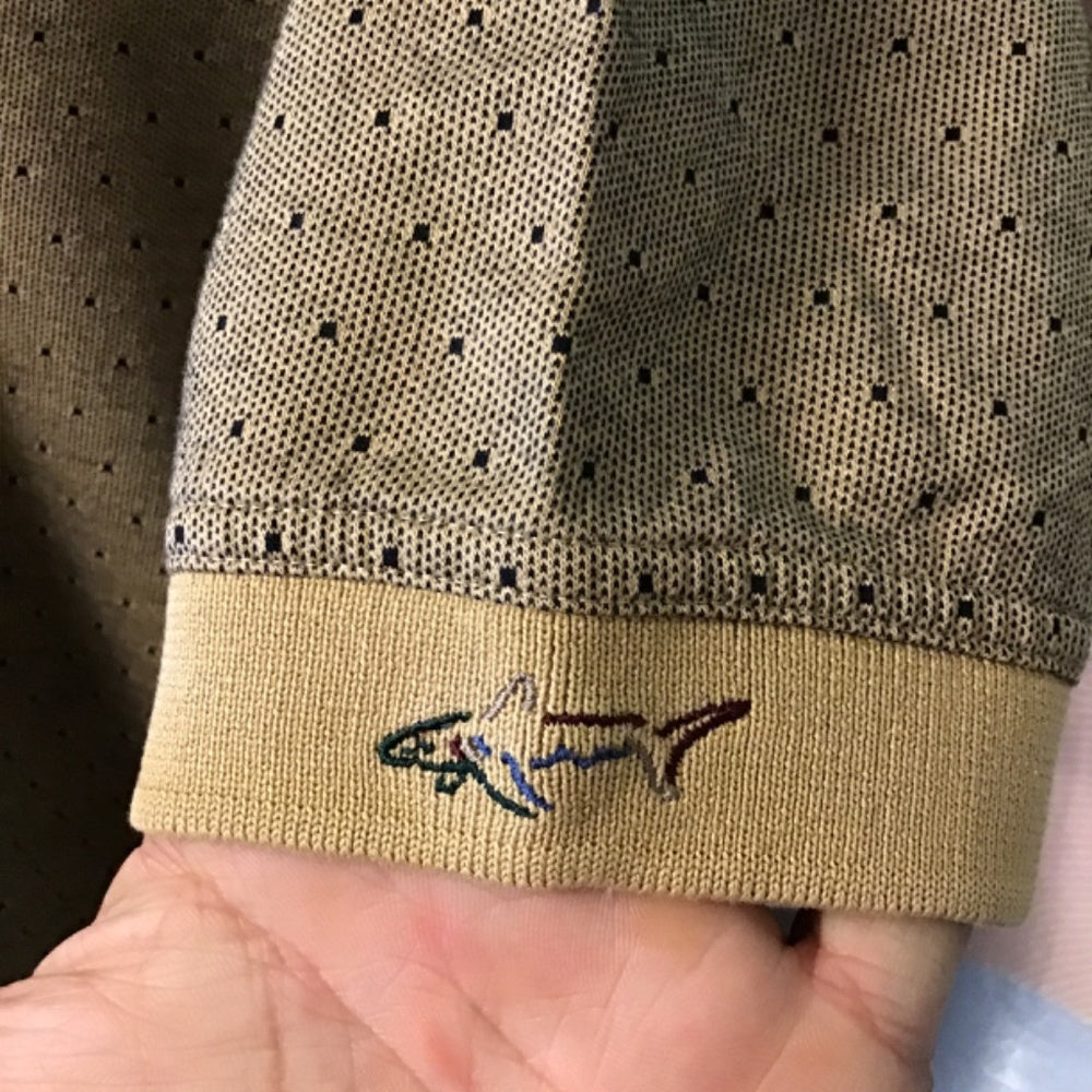 Greg Norman green polo Sz XL