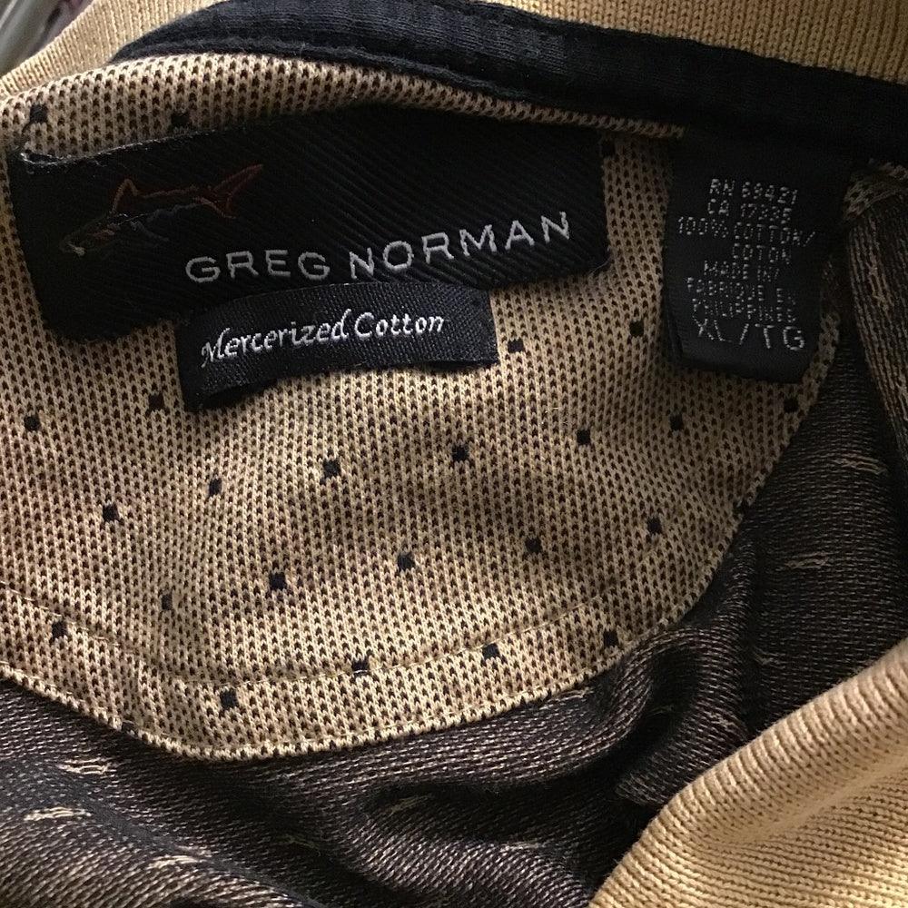 Greg Norman green polo Sz XL