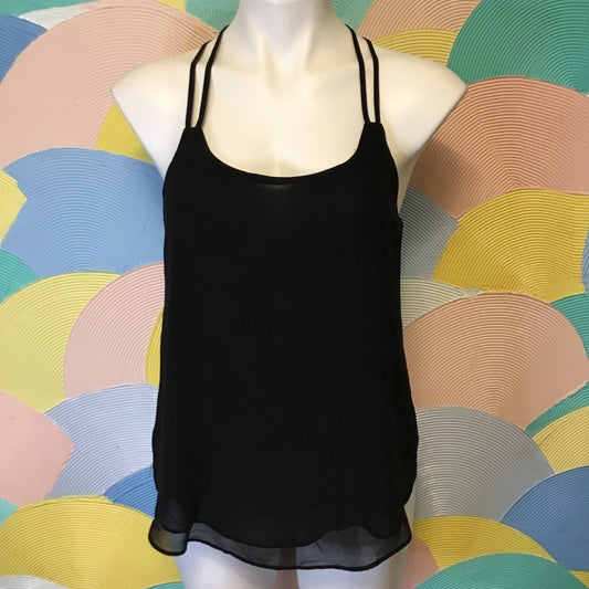 Mine black blouse Sz M