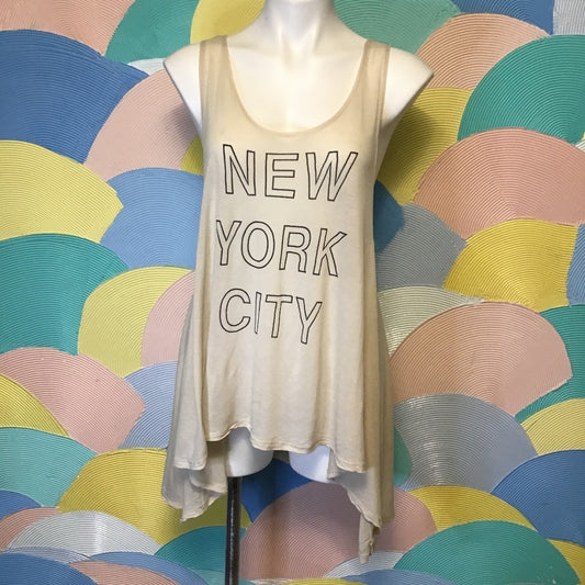 Michelle by comune New York city tank top Sz L