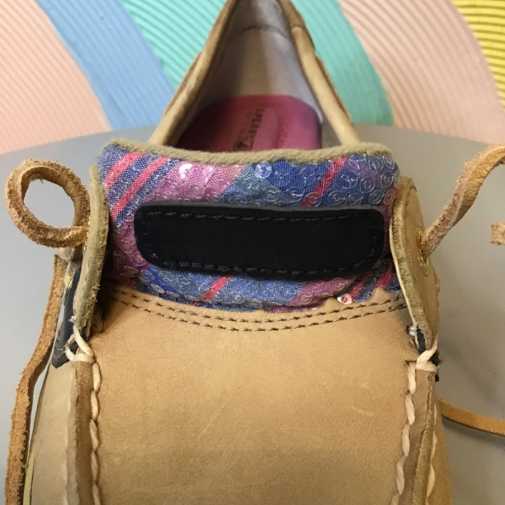 S Perry top sider woman shoes size 9