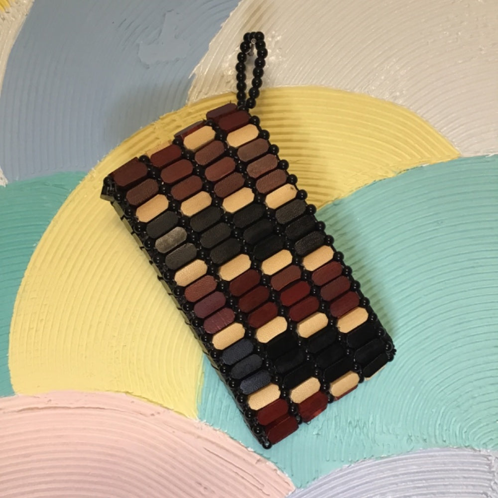 Handmade wooden wallet