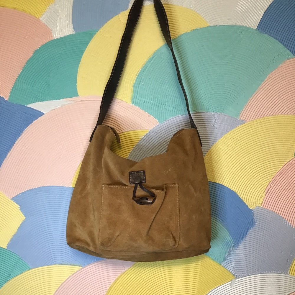 Relativity leather Handbag color brown and tan