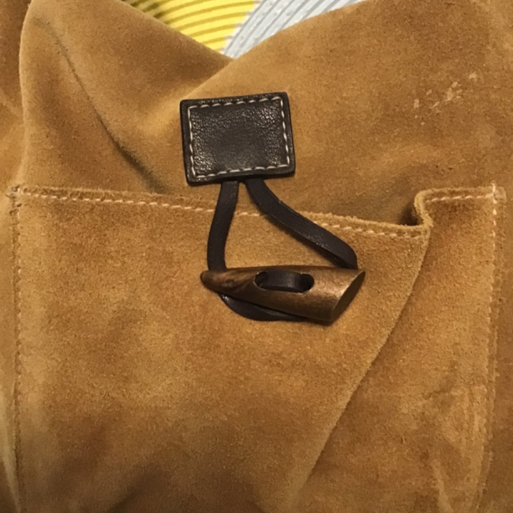 Relativity leather Handbag color brown and tan