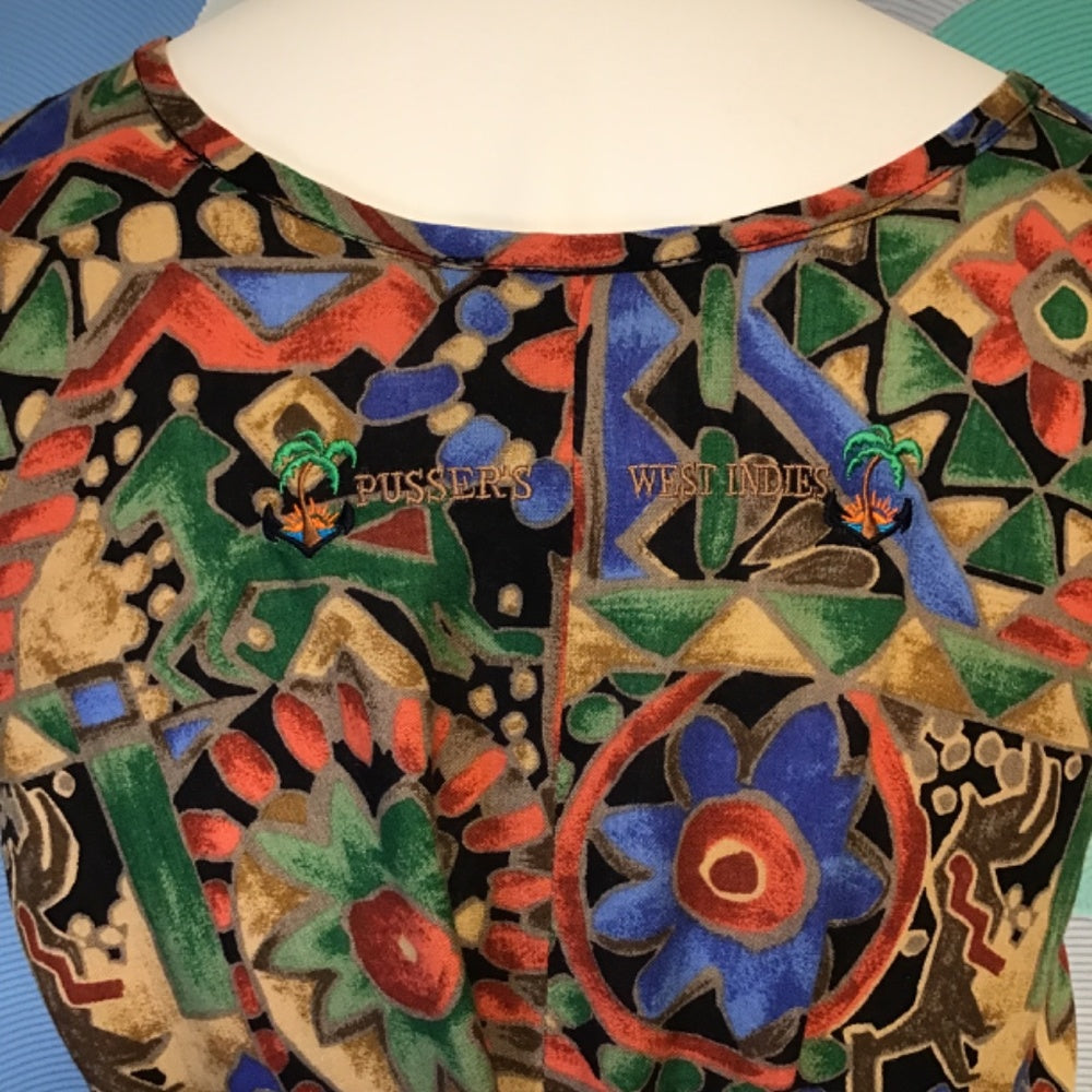 Pusher’s West Indies island wear dress size S
