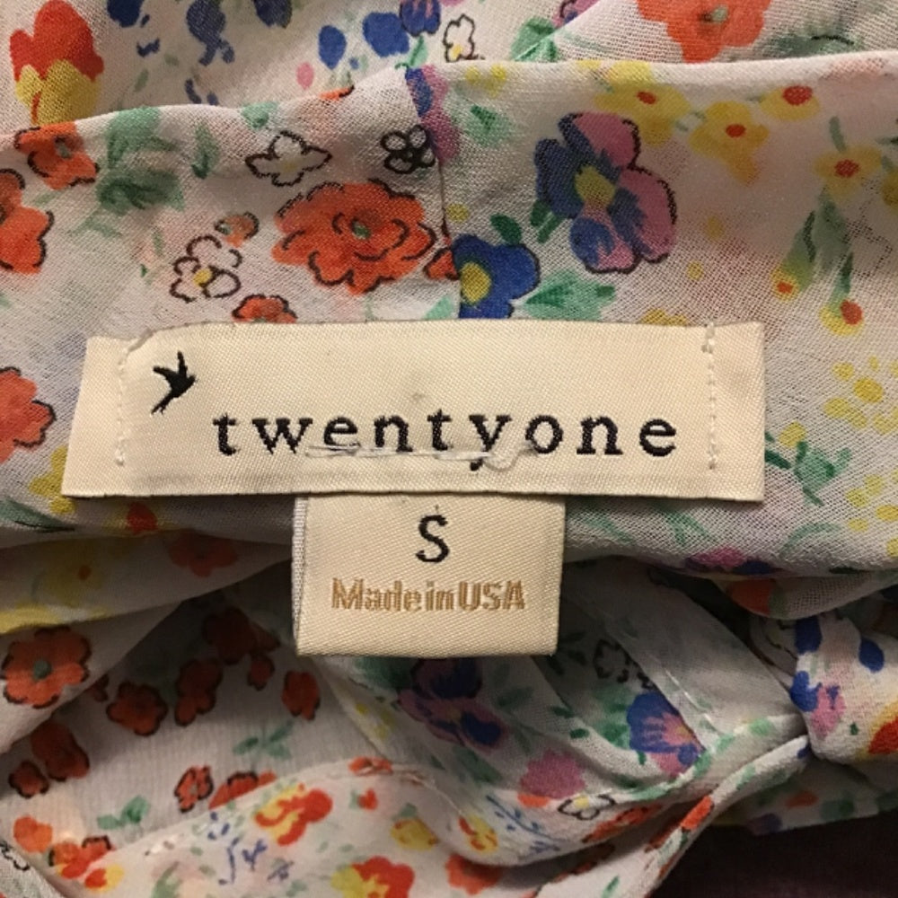 Twentyone short sleeve blouse size S