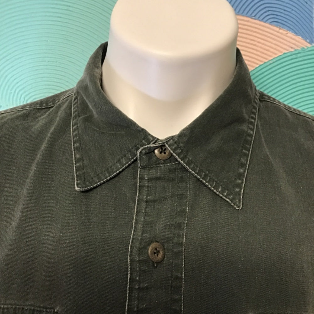 Cabela’s outdoor gear long sleeve green shirt size L