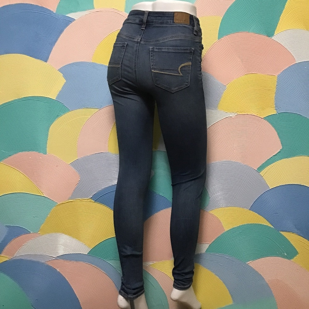 American Eagle stretch high rise jegging sz 0L