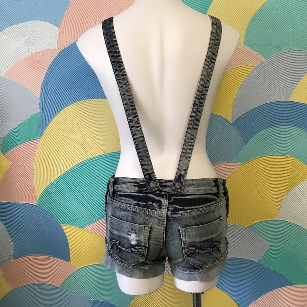 Hippie laundry short overalls sz 3