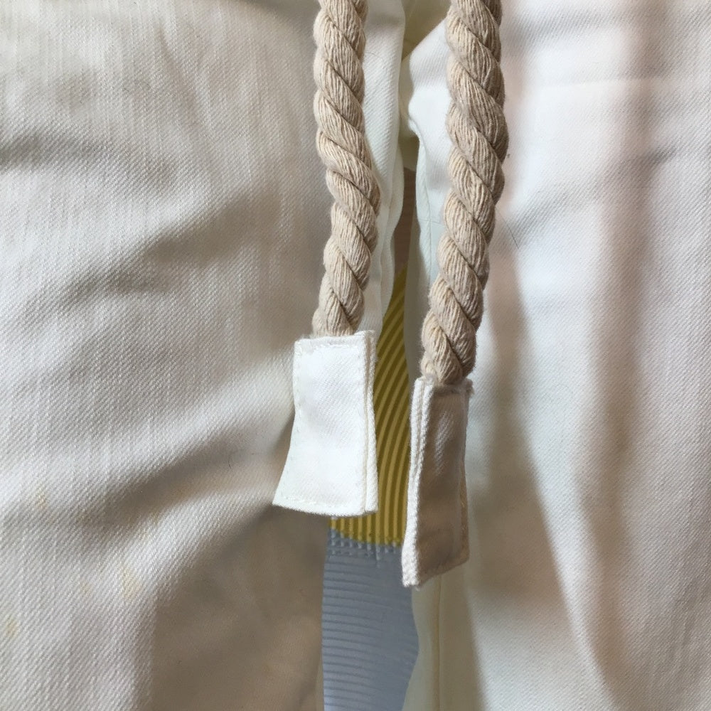 Free People white pants with rope string Sz 2