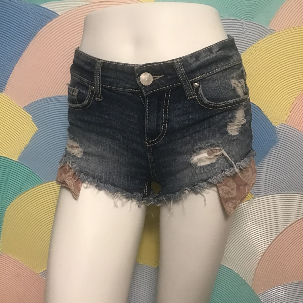 Daytrip high rise blue short Sz 23
