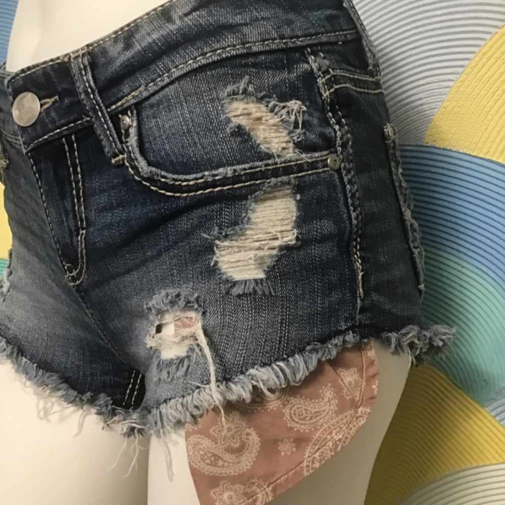 Daytrip high rise blue short Sz 23