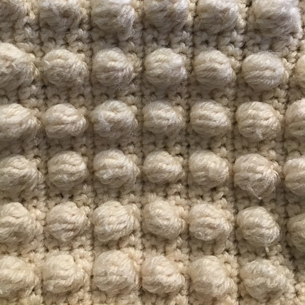 Vintage Handmade knitted 60s handbag