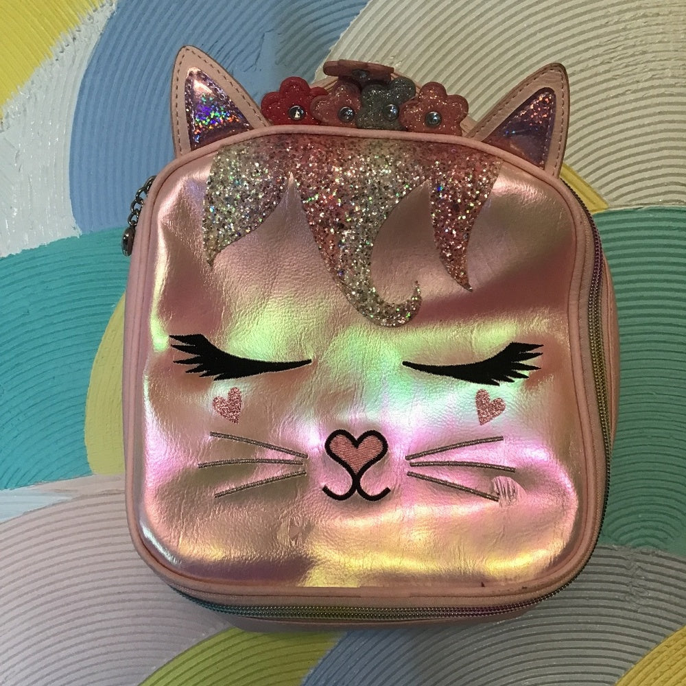 OMG Kitty sparkly lunch bag color pink.