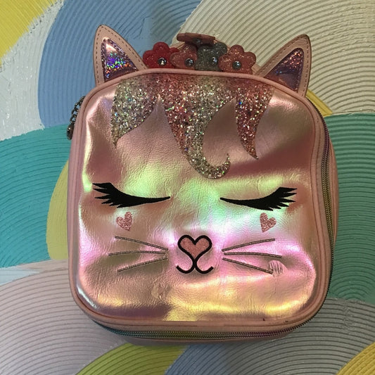 OMG Kitty sparkly lunch bag color pink.