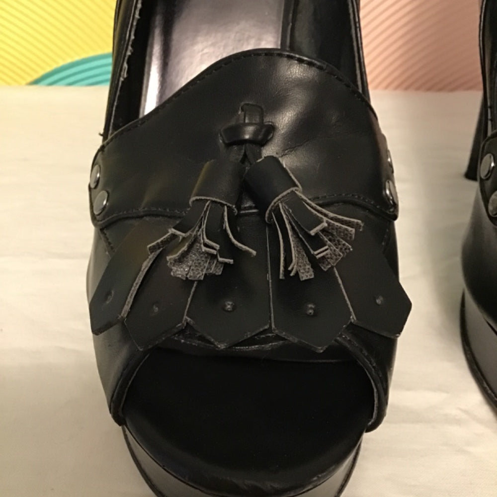 Simply Vera Vera want high heels 9 1/2 black