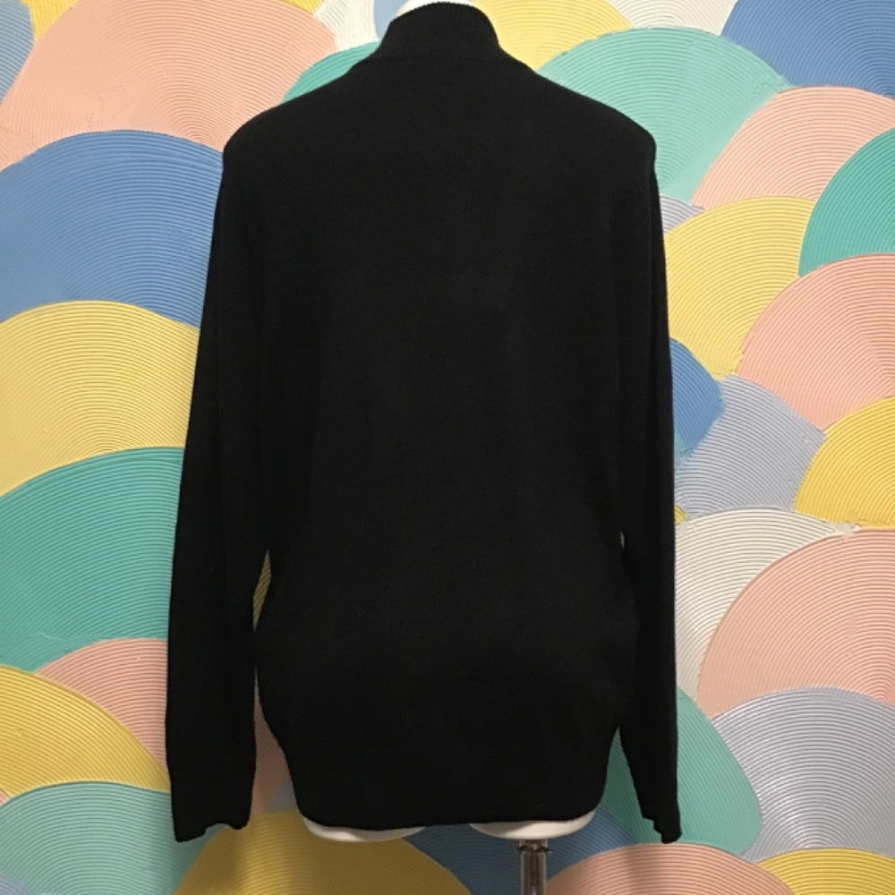 Geoffrey Beene Man black sweater size L