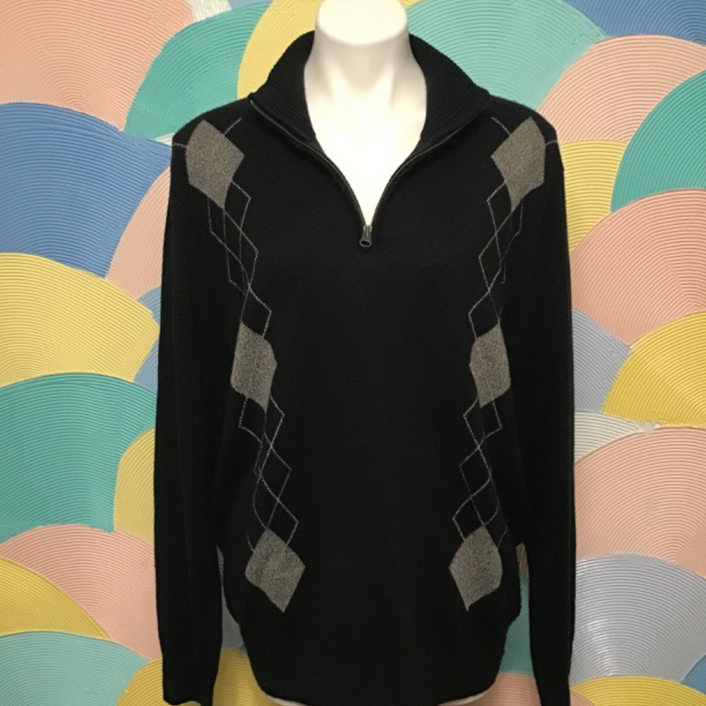 Geoffrey Beene Man black sweater size L